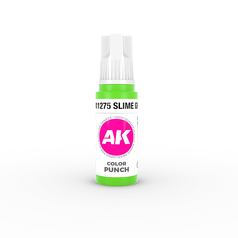 AK-11275 AK Interactive 3G Ultra Color Punch Slime Green 17ml