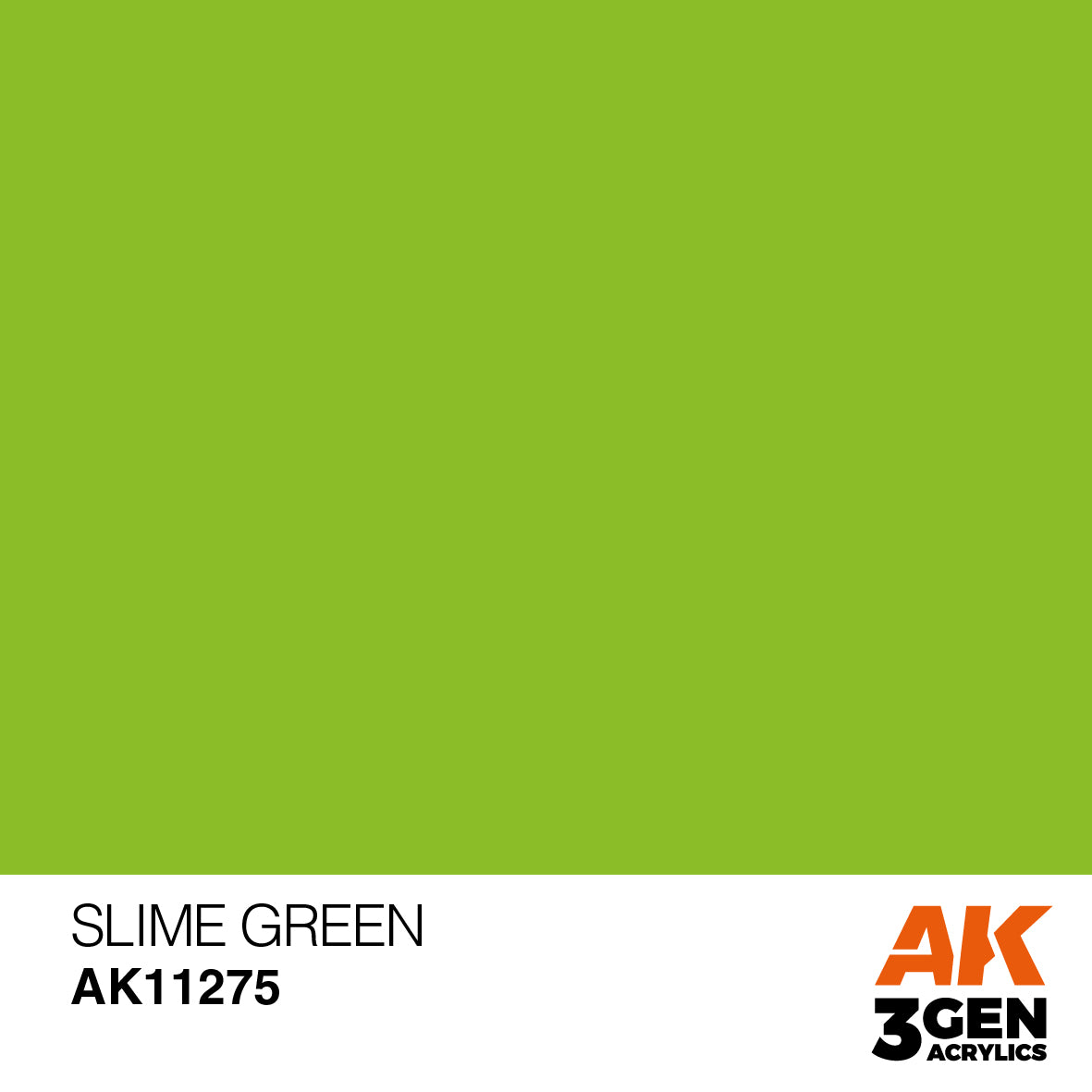 AK-11275 AK Interactive 3G Ultra Color Punch Slime Green 17ml