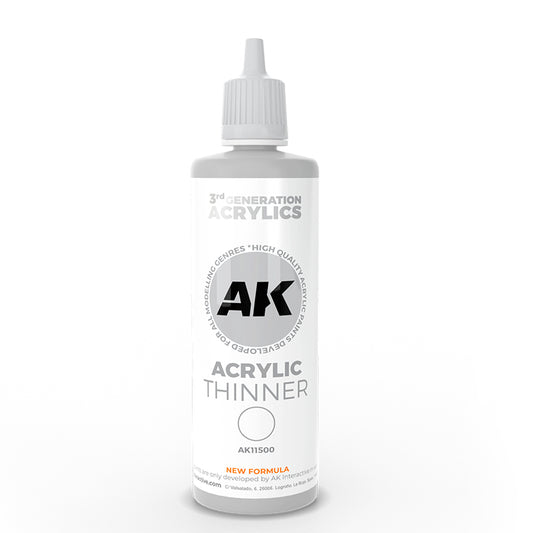 AK-11500 AK Interactive 3G Acrylic Thinner 100ml