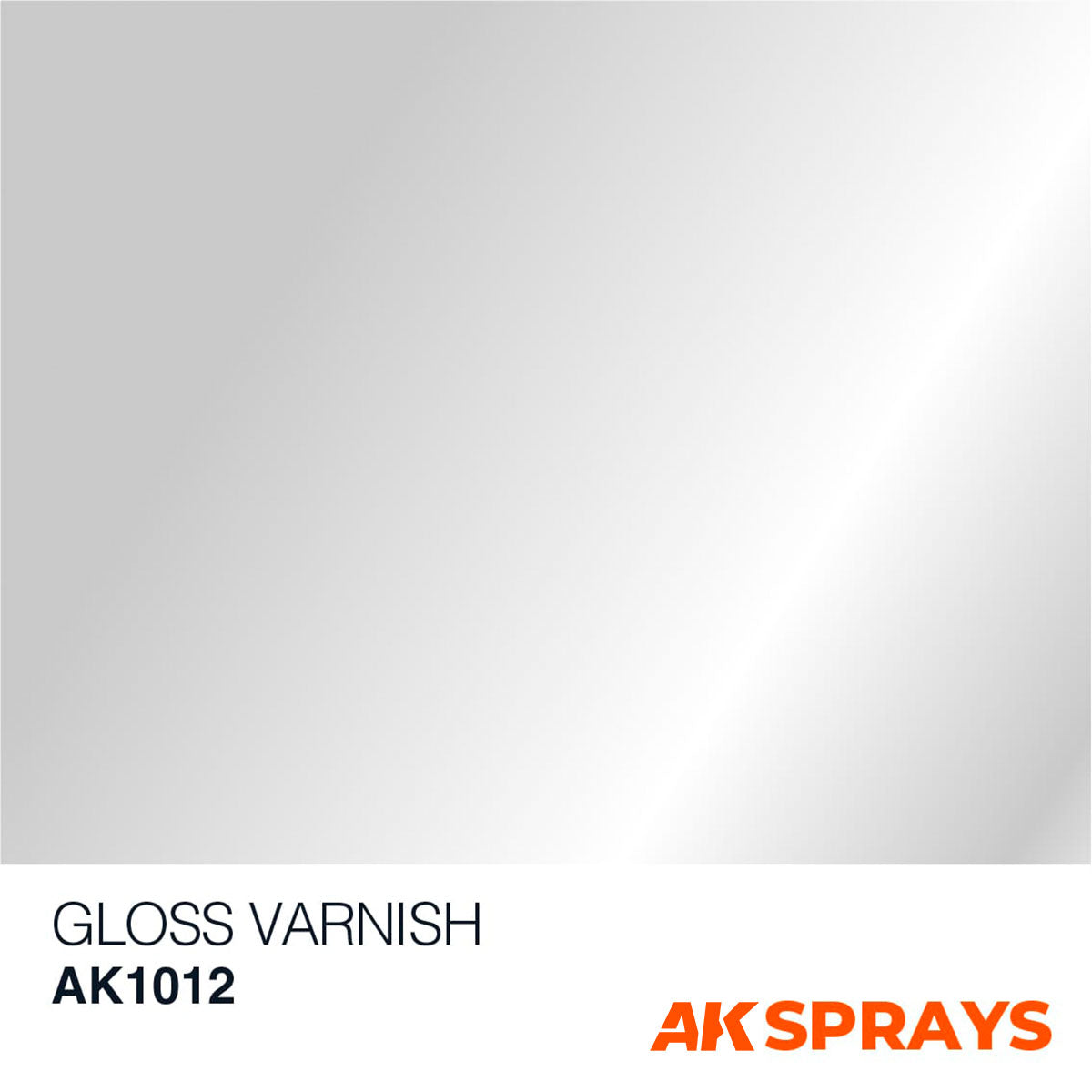 AK Sprays - Basic Colors - AK1012 Gloss Varnish Spray 400ml