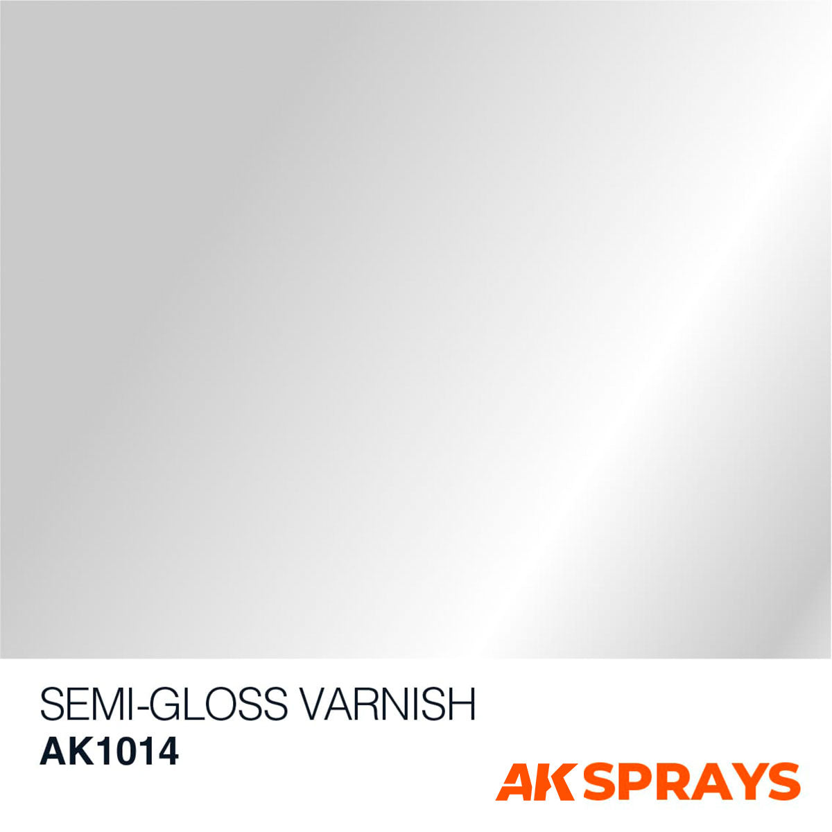 AK Sprays - Basic Colors - AK1014 Semi-Gloss Varnish Spray 400ml