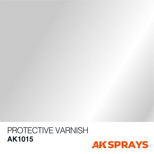 AK Sprays - Basic Colors - AK1015 Protective Varnish Spray 400ml