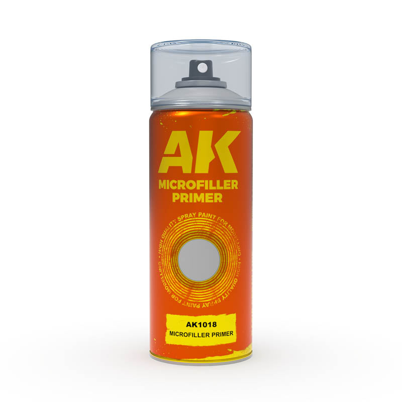 AK Sprays - Basic Colors - AK1018 Microfiller Primer Spray 150ml