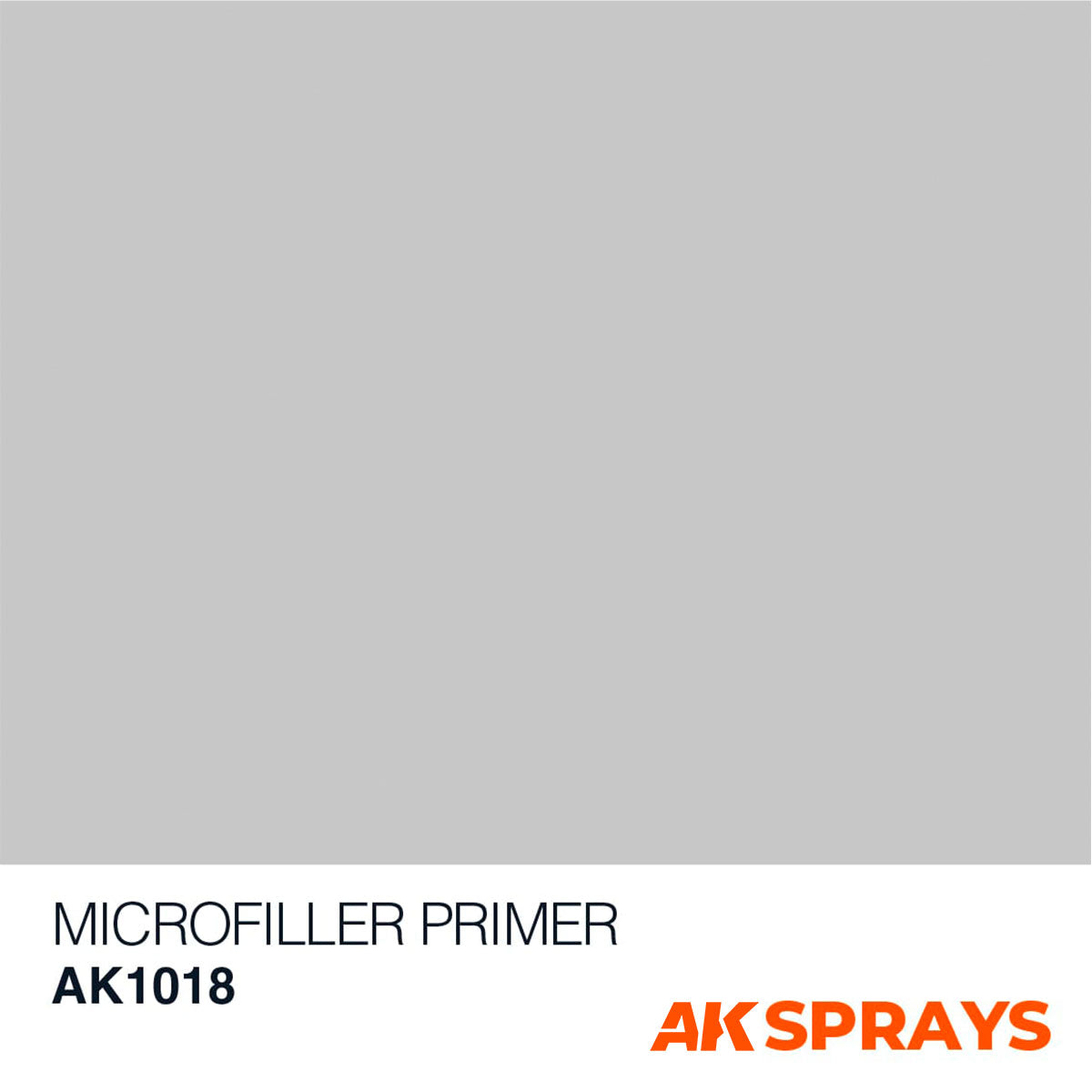 AK Sprays - Basic Colors - AK1018 Microfiller Primer Spray 150ml