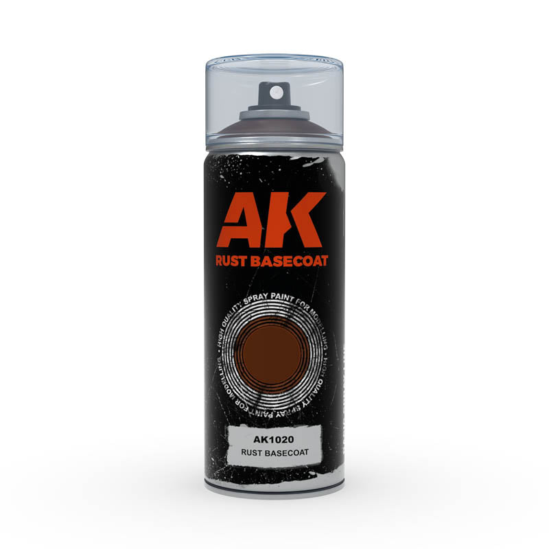 AK Sprays - Basic Colors - AK1020 Rust Basecoat Spray 150ml