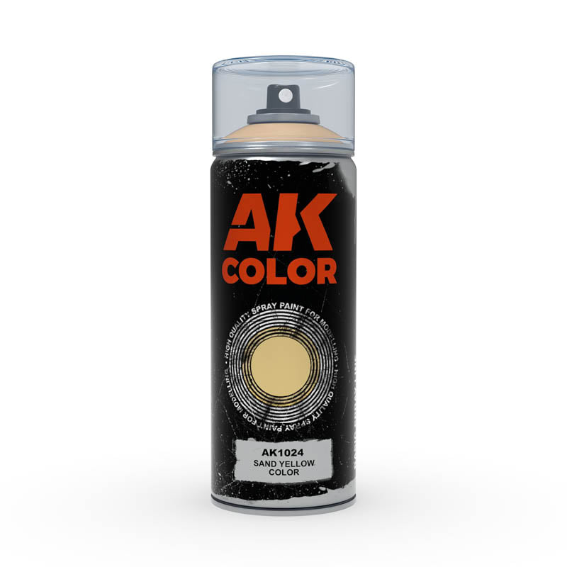 AK Sprays - Basic Colors - AK1024 Sand Yellow Spray 150ml