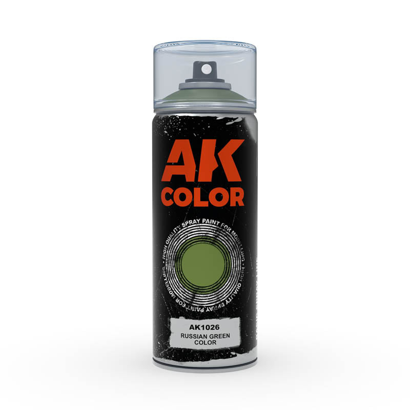 AK Sprays - Basic Colors - AK1026 Russian Green Color Spray 150ml