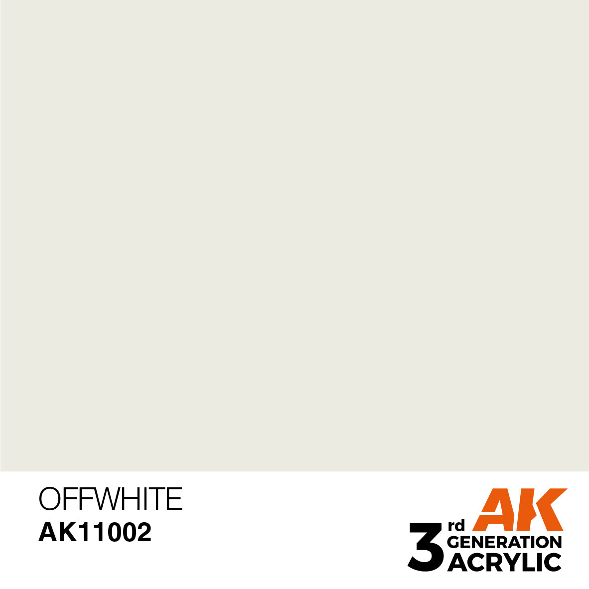 AK-11002 AK Interactive 3G Acrylic Off-White 17ml