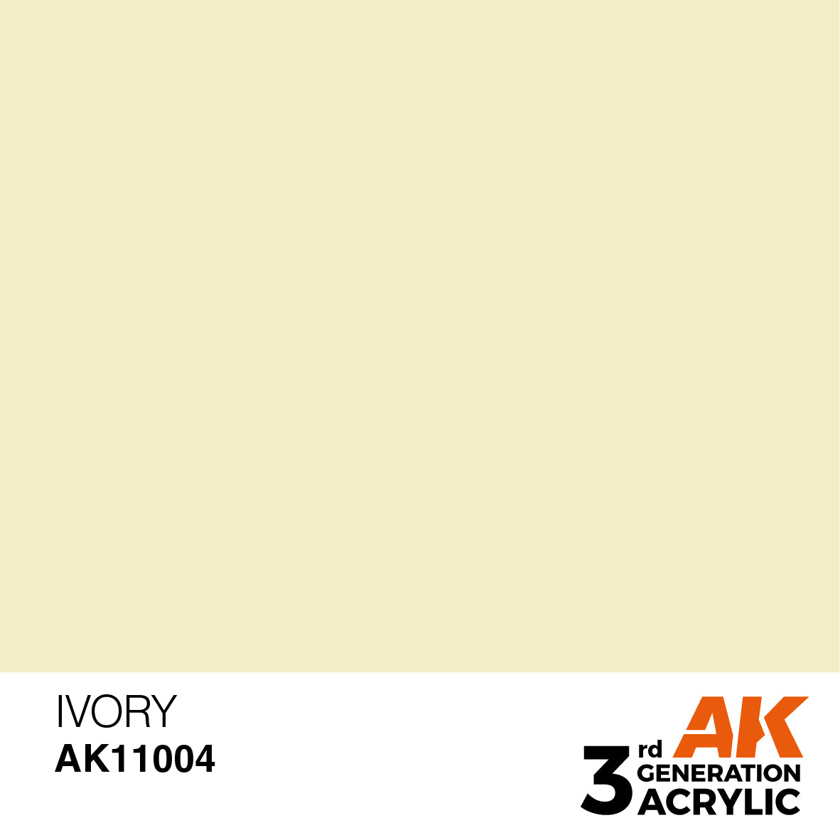 AK-11004 AK Interactive 3G Acrylic Ivory 17ml