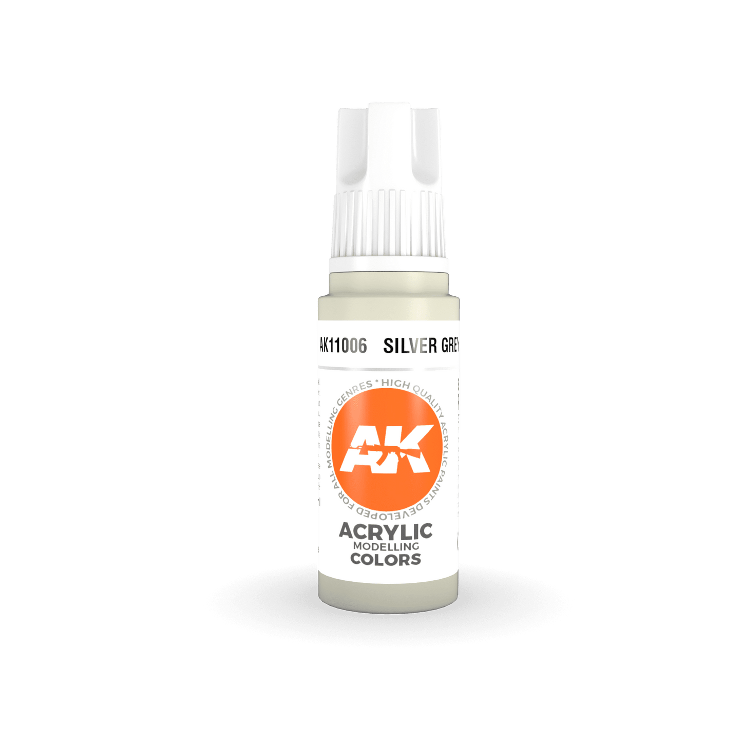 AK-11006 AK Interactive 3G Acrylic Silver Grey 17ml