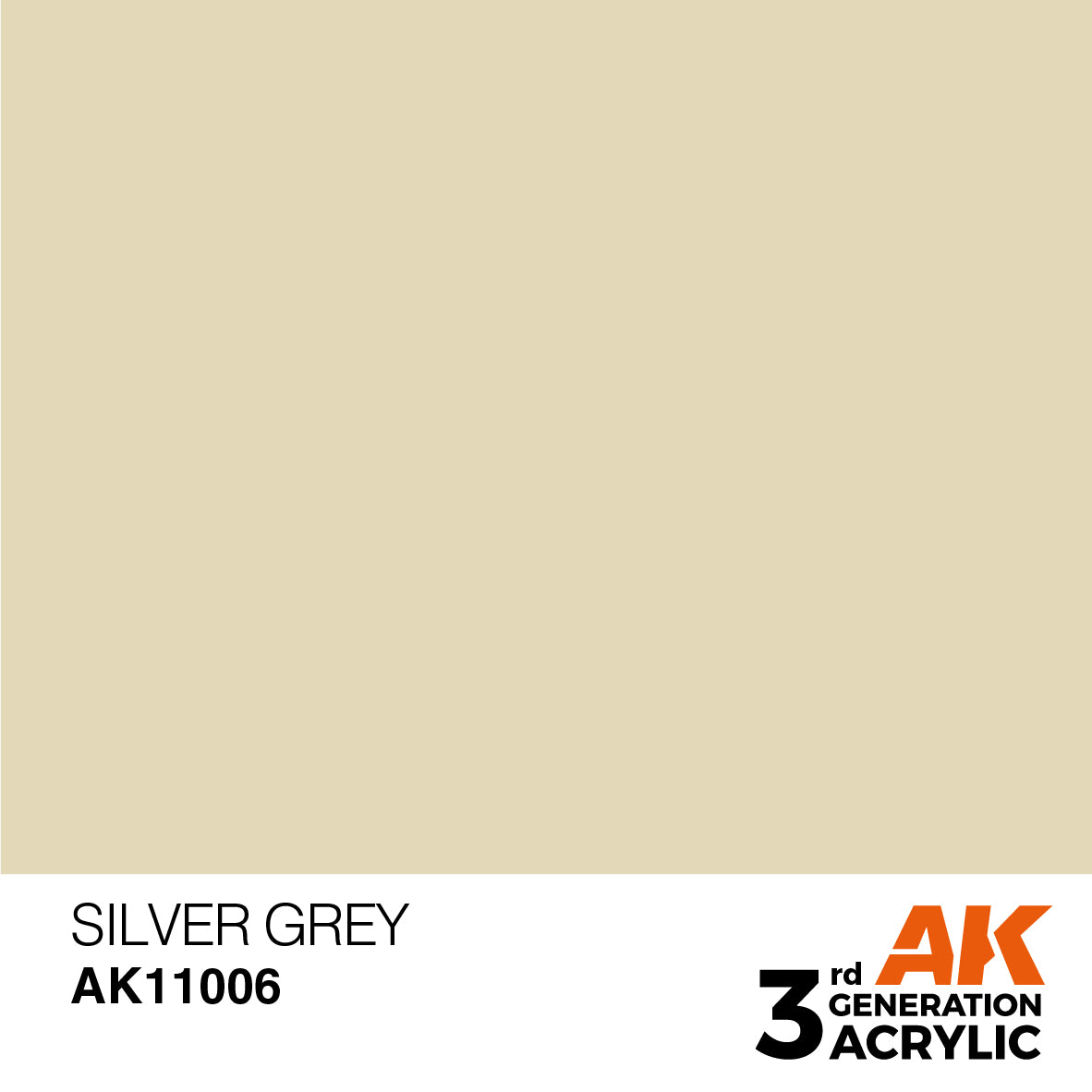 AK-11006 AK Interactive 3G Acrylic Silver Grey 17ml