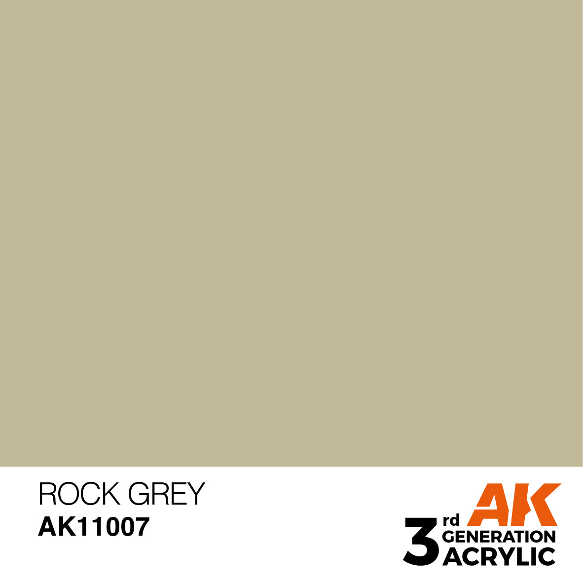 AK-11007 AK Interactive 3G Acrylic Rock Grey 17ml