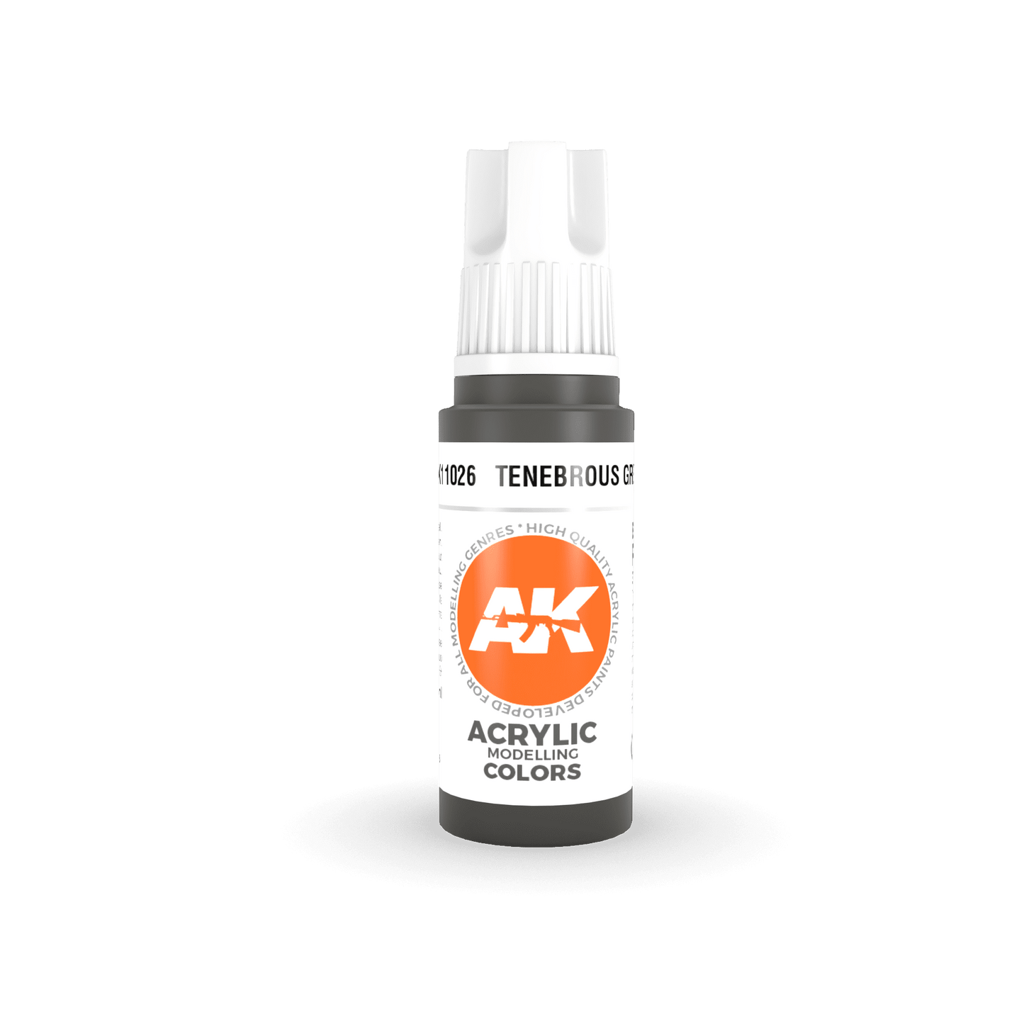 AK-11026 AK Interactive 3G Acrylic Tenebrous Grey 17ml