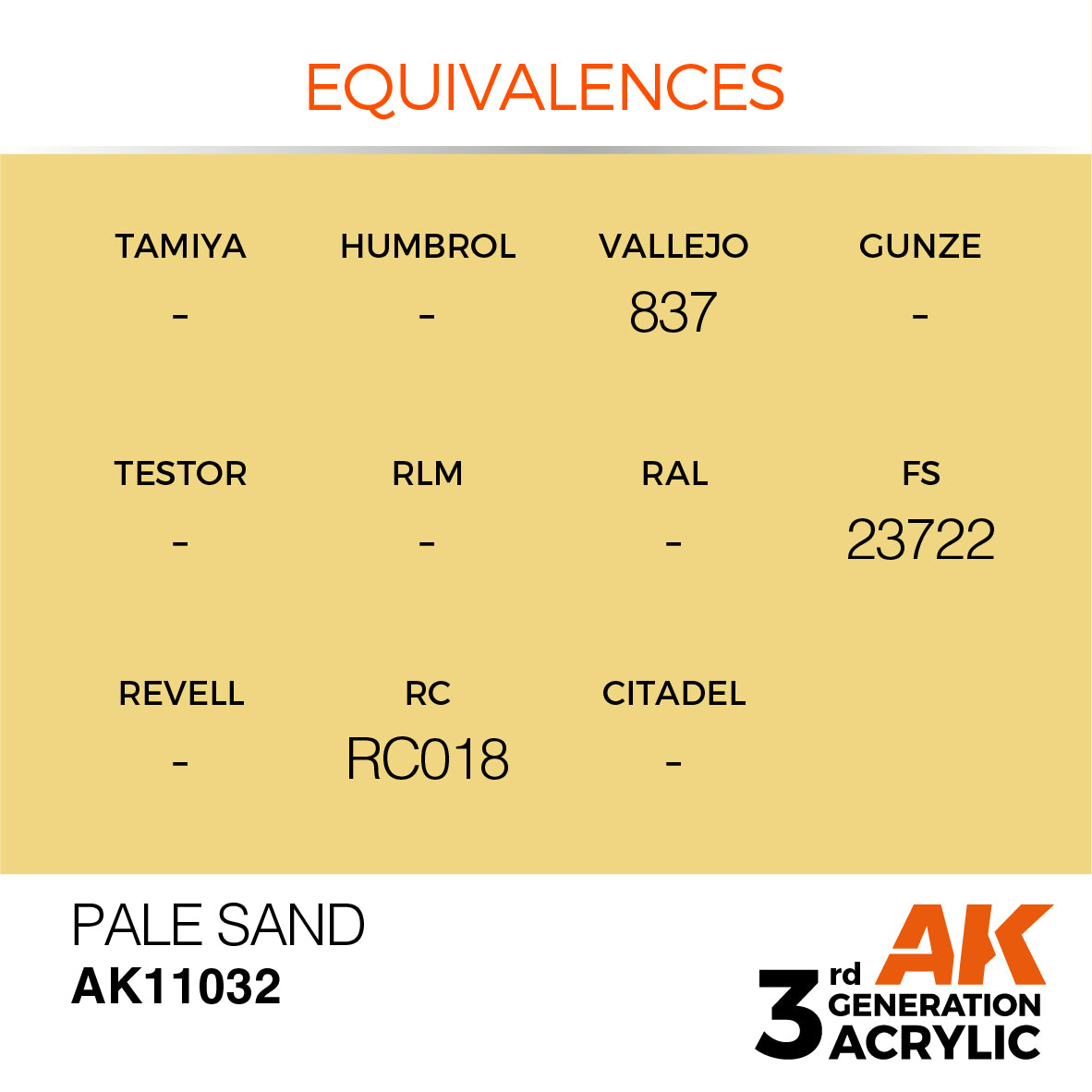 AK-11032 AK Interactive 3G Acrylic Pale Sand 17ml