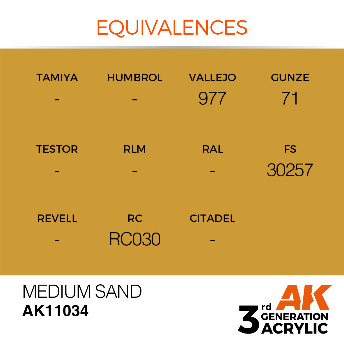 AK-11034 AK Interactive 3G Acrylic Medium Sand 17ml