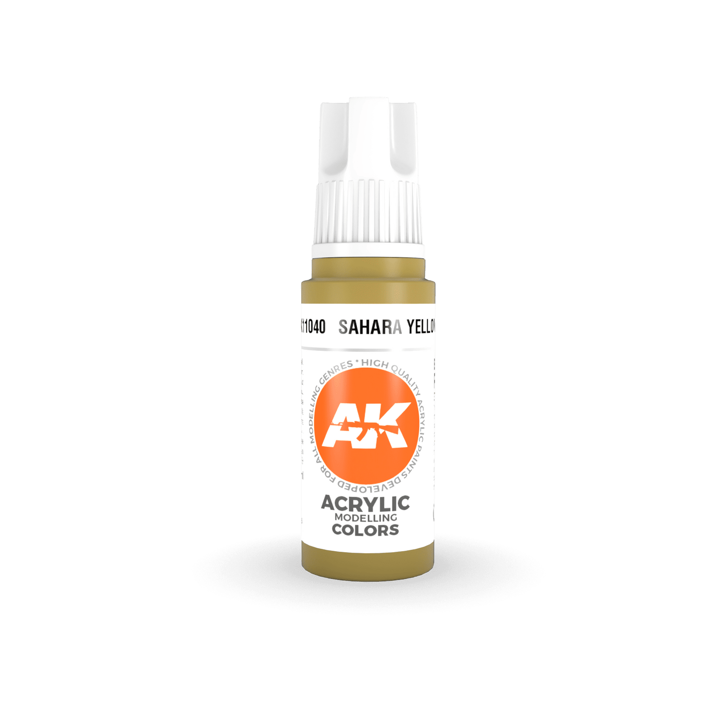 AK-11040 AK Interactive 3G Acrylic Sahara Yellow 17ml