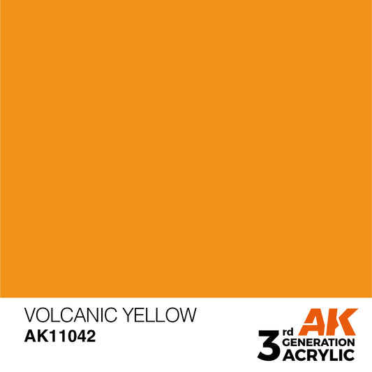 AK-11042 AK Interactive 3G Acrylic Volcanic Yellow 17ml