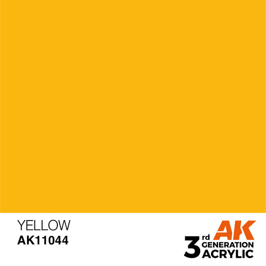 AK-11044 AK Interactive 3G Acrylic Yellow 17ml