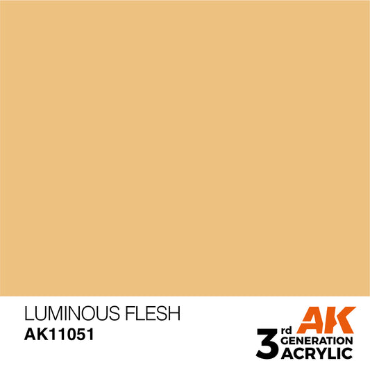 AK-11051 AK Interactive 3G Acrylic Luminous Flesh 17ml