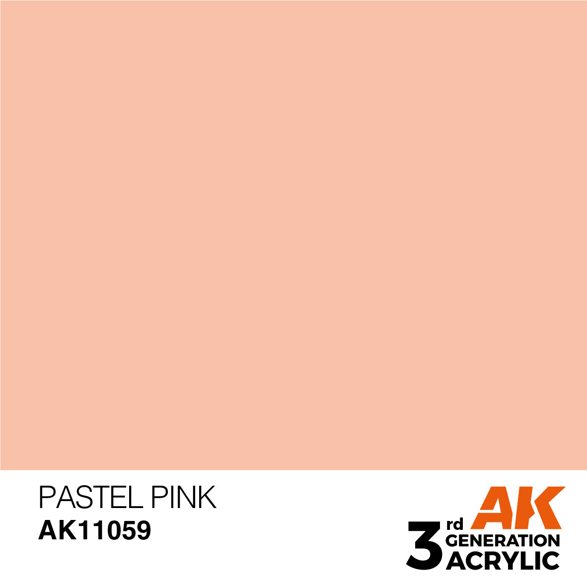 AK-11059 AK Interactive 3G Acrylic Pastel Pink 17ml