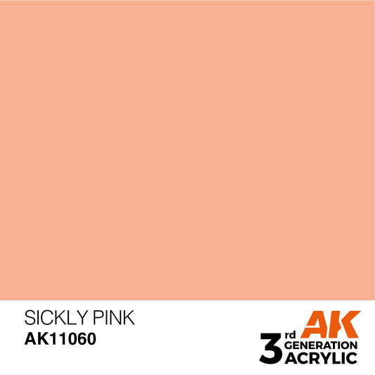 AK-11060 AK Interactive 3G Acrylic Sickly Pink 17ml