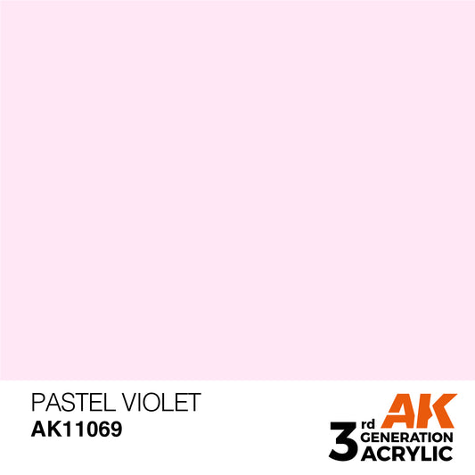 AK-11069 AK Interactive 3G Acrylic Pastel Violet 17ml