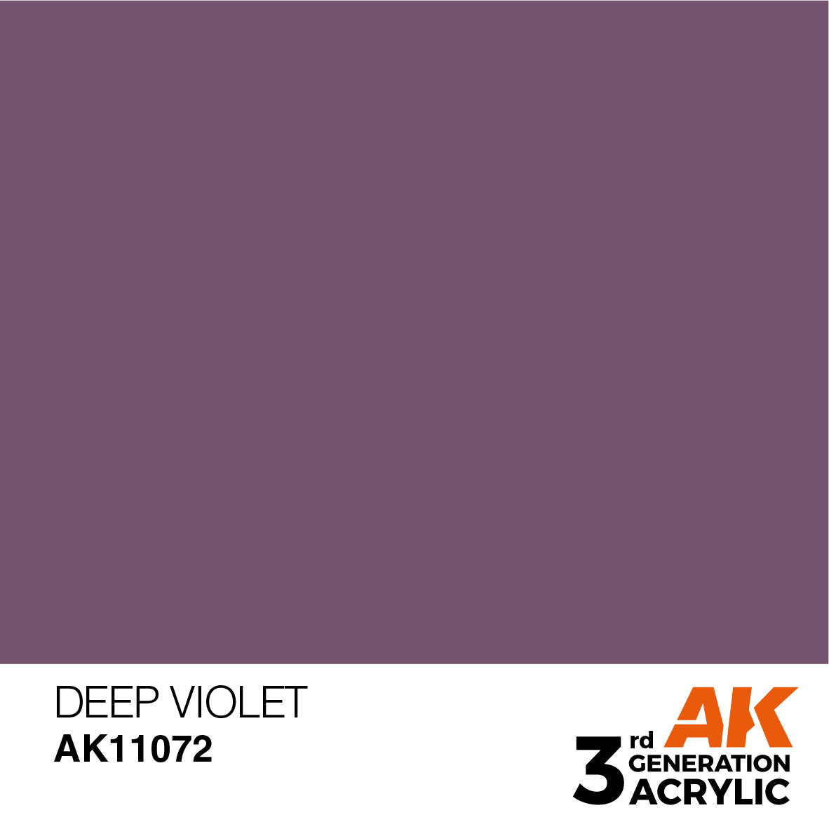 AK-11072 AK Interactive 3G Acrylic Deep Violet 17ml