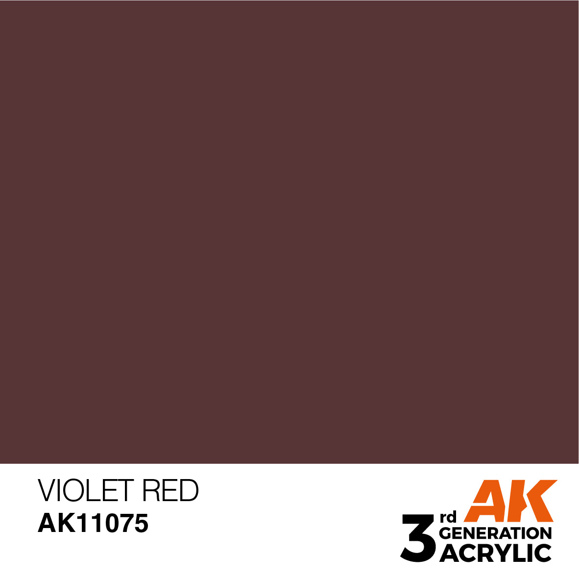 AK-11075 AK Interactive 3G Acrylic Violet Red 17ml