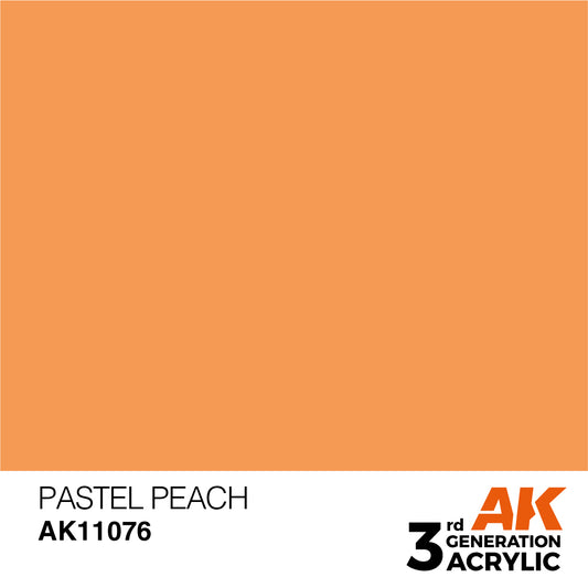 AK-11076 AK Interactive 3G Acrylic Pastel Peach 17ml