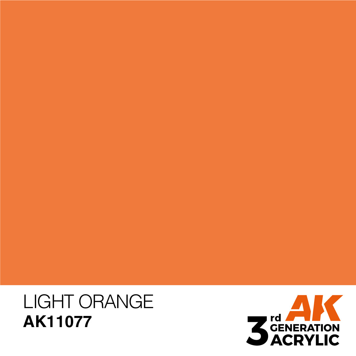 AK-11077 AK Interactive 3G Acrylic Light Orange 17ml