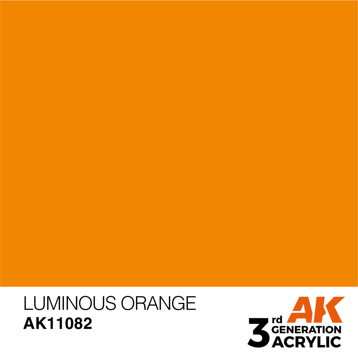 AK-11082 AK Interactive 3G Acrylic Luminous Orange 17ml