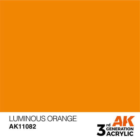 AK-11082 AK Interactive 3G Acrylic Luminous Orange 17ml