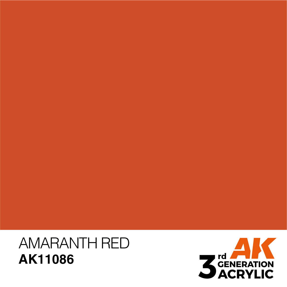 AK-11086 AK Interactive 3G Acrylic Amaranth Red 17ml