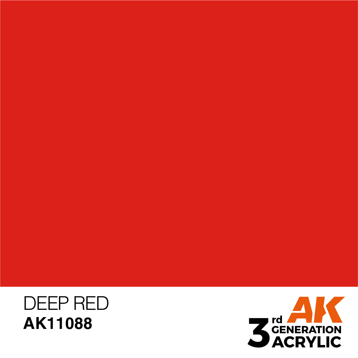 AK-11088 AK Interactive 3G Acrylic Deep Red 17ml