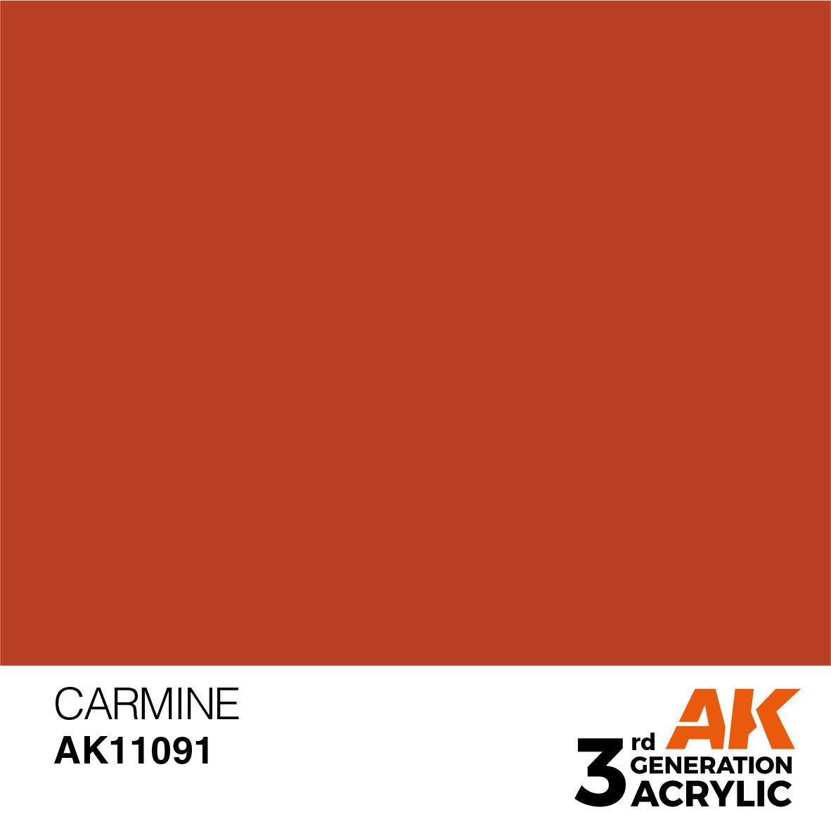 AK-11091 AK Interactive 3G Acrylic Carmine 17ml