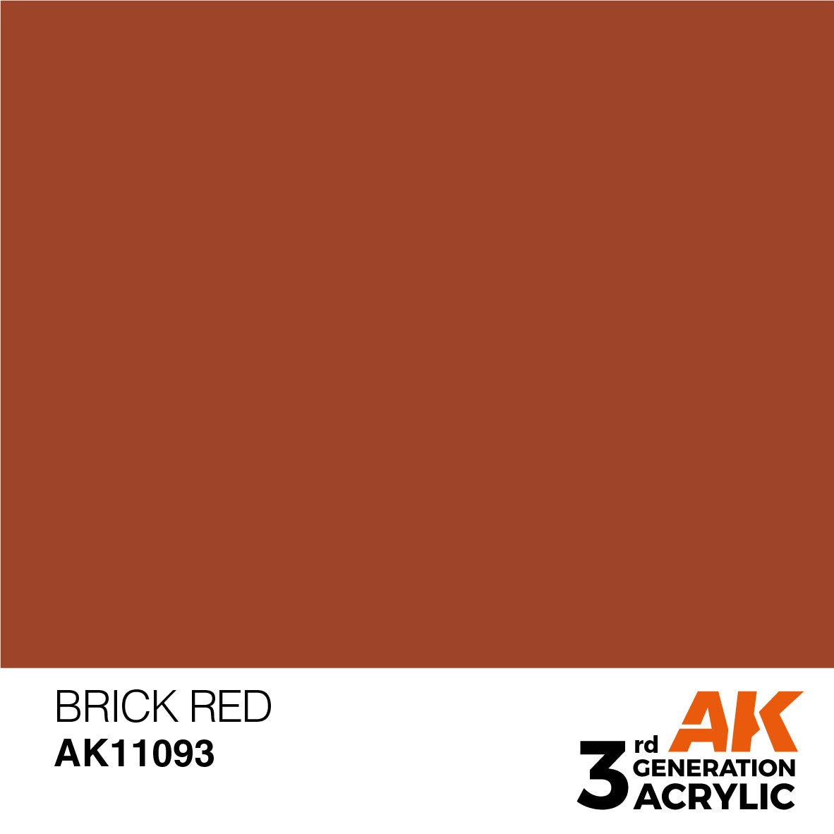 AK-11093 AK Interactive 3G Acrylic Brick Red 17ml