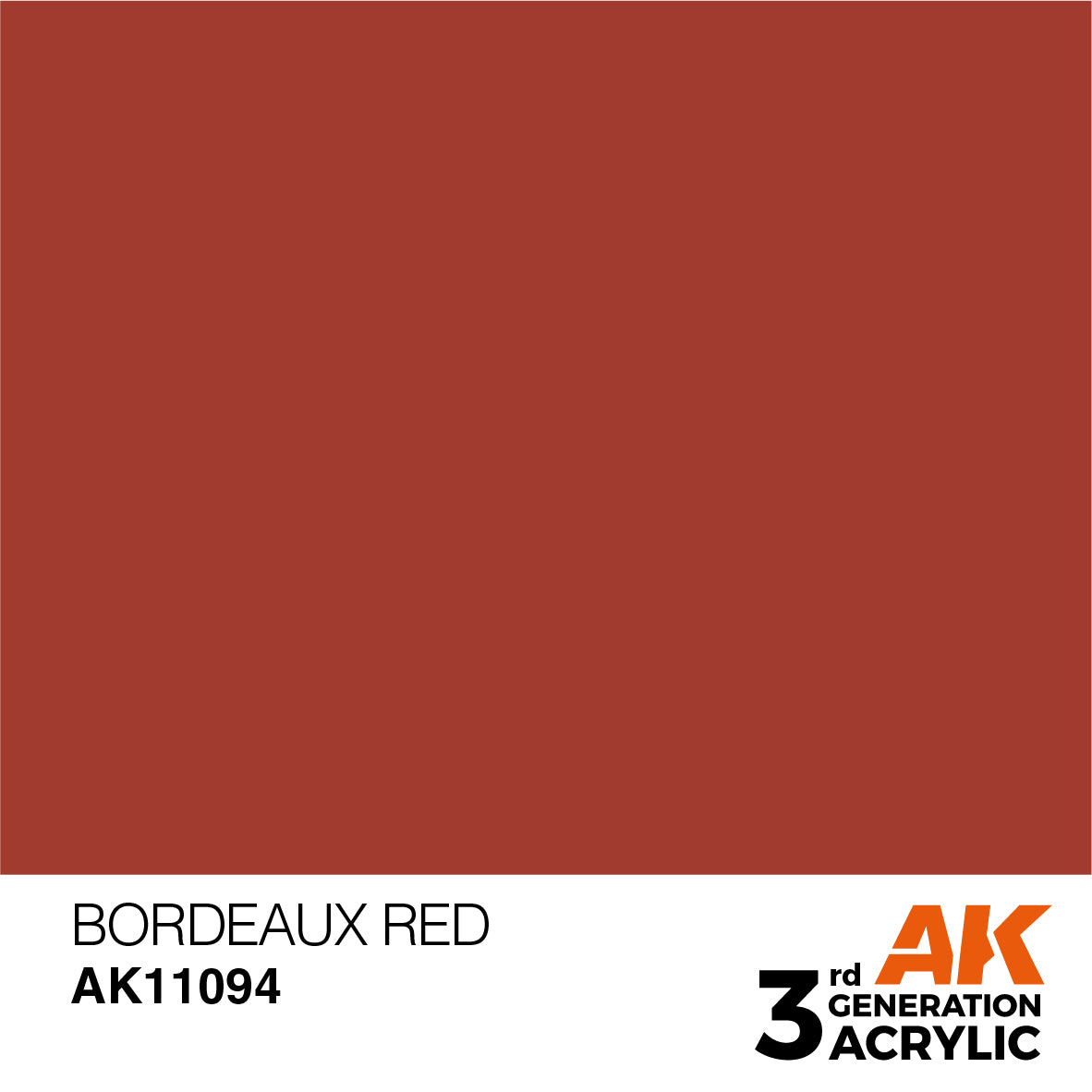 AK-11094 AK Interactive 3G Acrylic Bordeaux Red 17ml