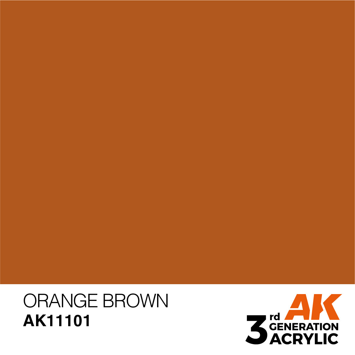 AK-11101 AK Interactive 3G Acrylic Orange Brown 17ml