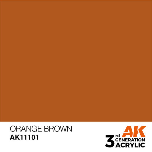 AK-11101 AK Interactive 3G Acrylic Orange Brown 17ml