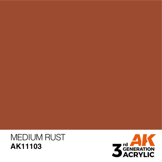 AK-11103 AK Interactive 3G Acrylic Medium Rust 17ml