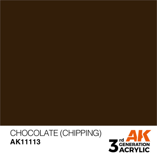 AK-11113 AK Interactive 3G Acrylic Chocolate (Chipping) 17ml