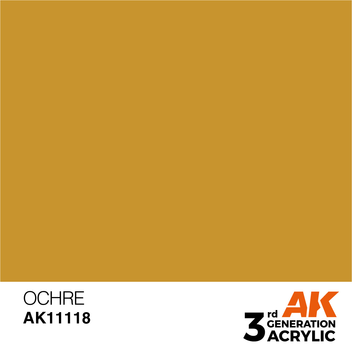 AK-11118 AK Interactive 3G Acrylic Ocher 17ml