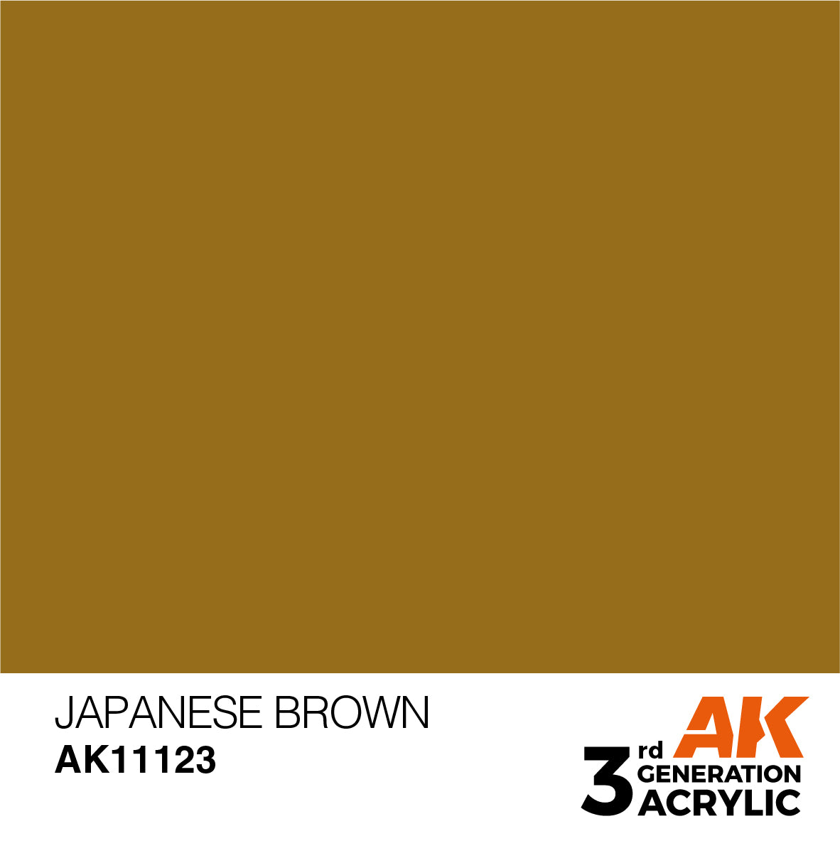 AK-11123 AK Interactive 3G Acrylic Japanese Brown 17ml