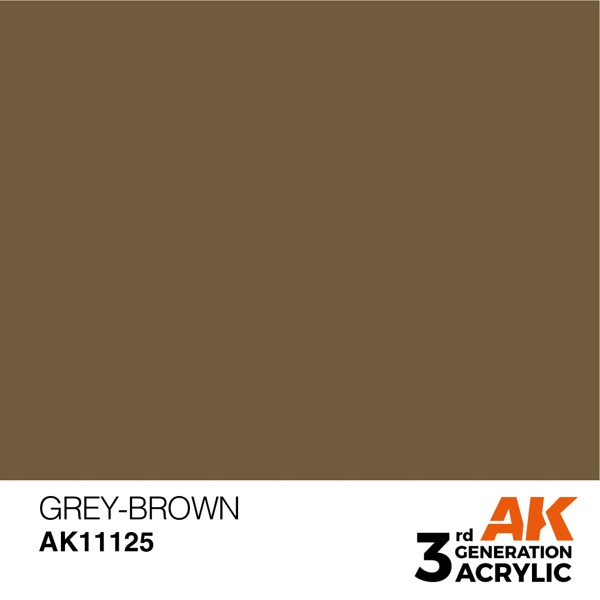 AK-11125 AK Interactive 3G Acrylic Grey-Brown 17ml