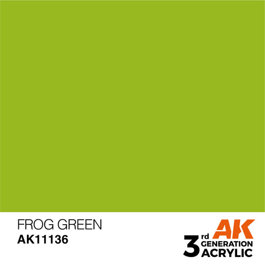 AK-11136 AK Interactive 3G Acrylic Frog Green 17ml