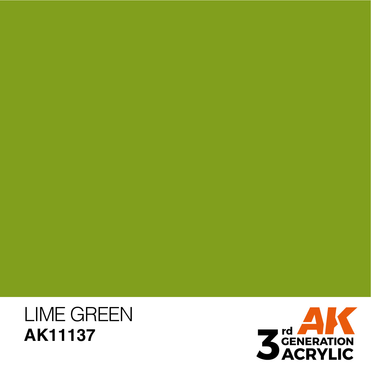 AK-11137 AK Interactive 3G Acrylic Lime Green 17ml