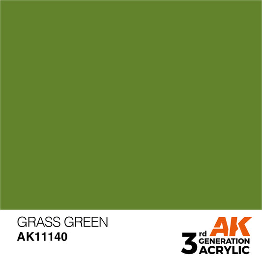 AK-11140 AK Interactive 3G Acrylic Grass Green 17ml