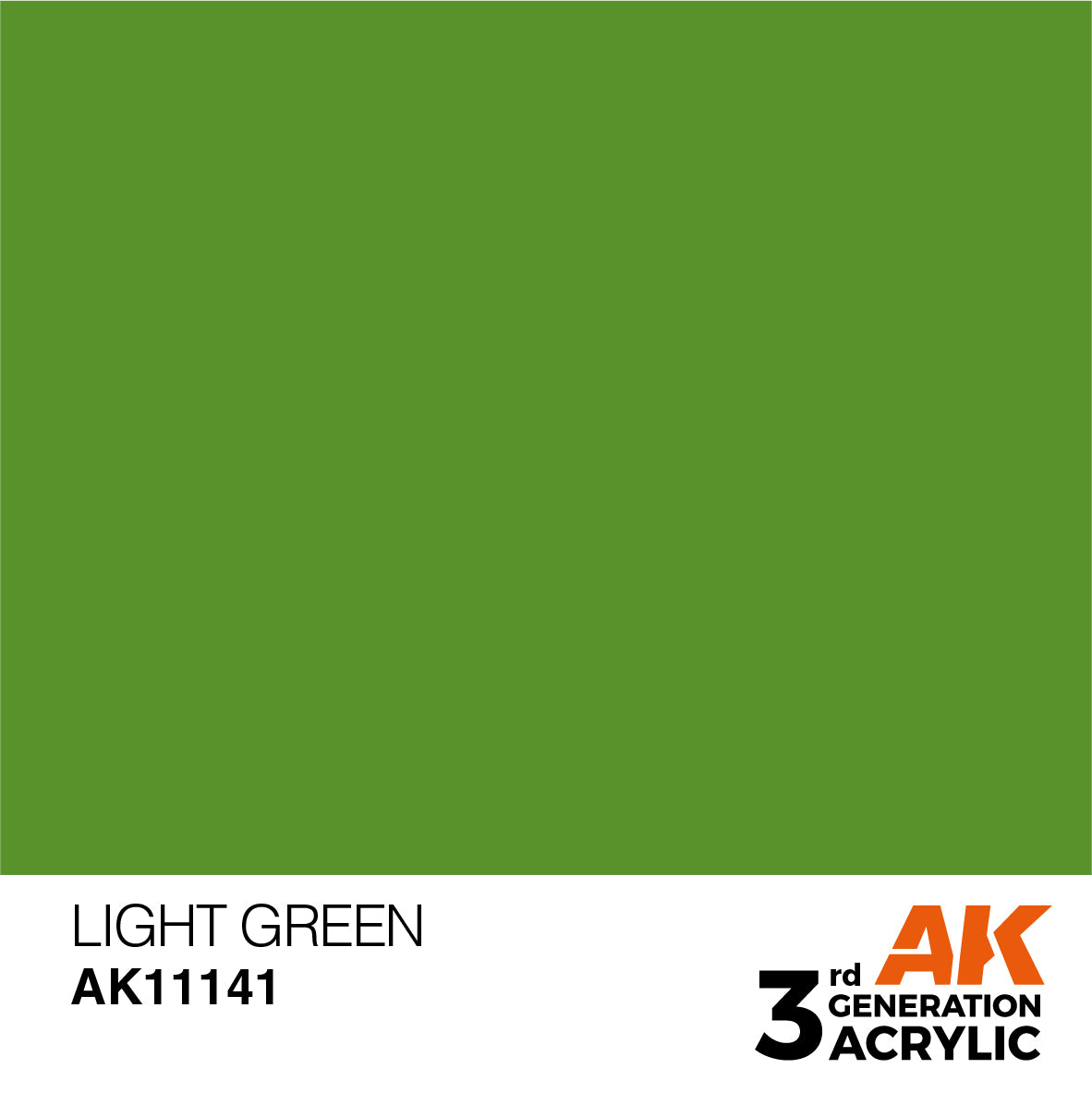 AK-11141 AK Interactive 3G Acrylic Light Green 17ml