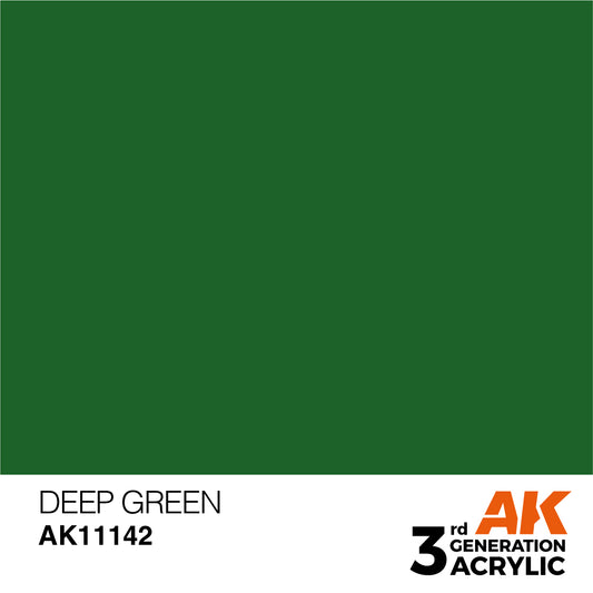 AK-11142 AK Interactive 3G Acrylic Deep Green 17ml