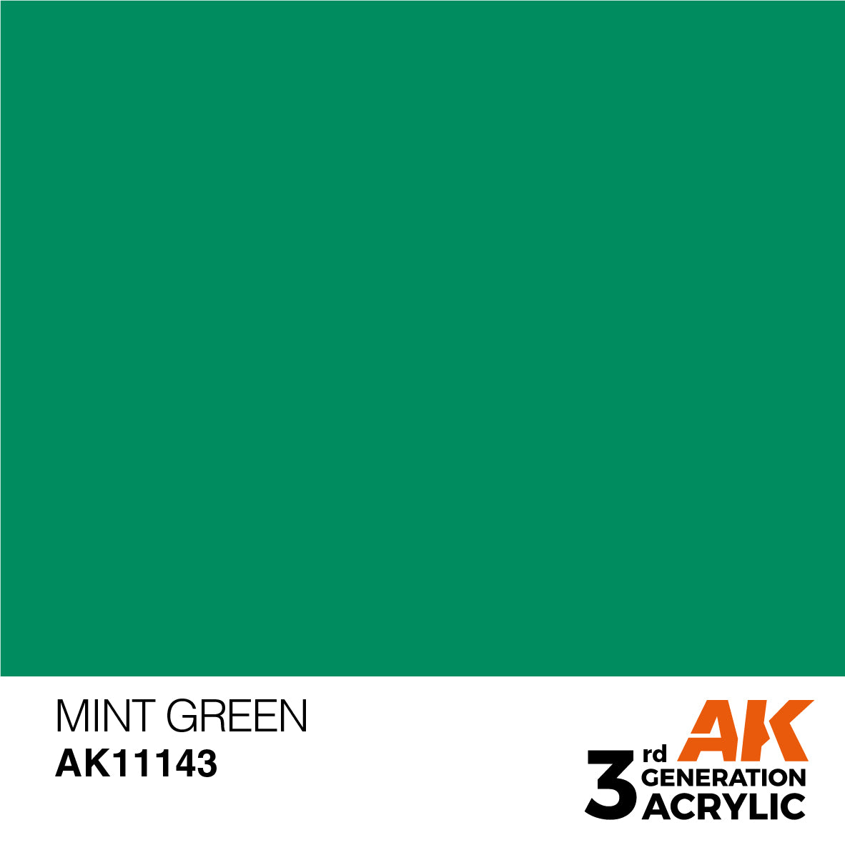 AK-11143 AK Interactive 3G Acrylic Mint Green 17ml